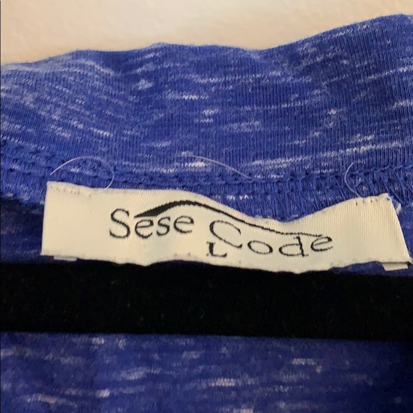 Blue button tunic - Picture 5 of 5